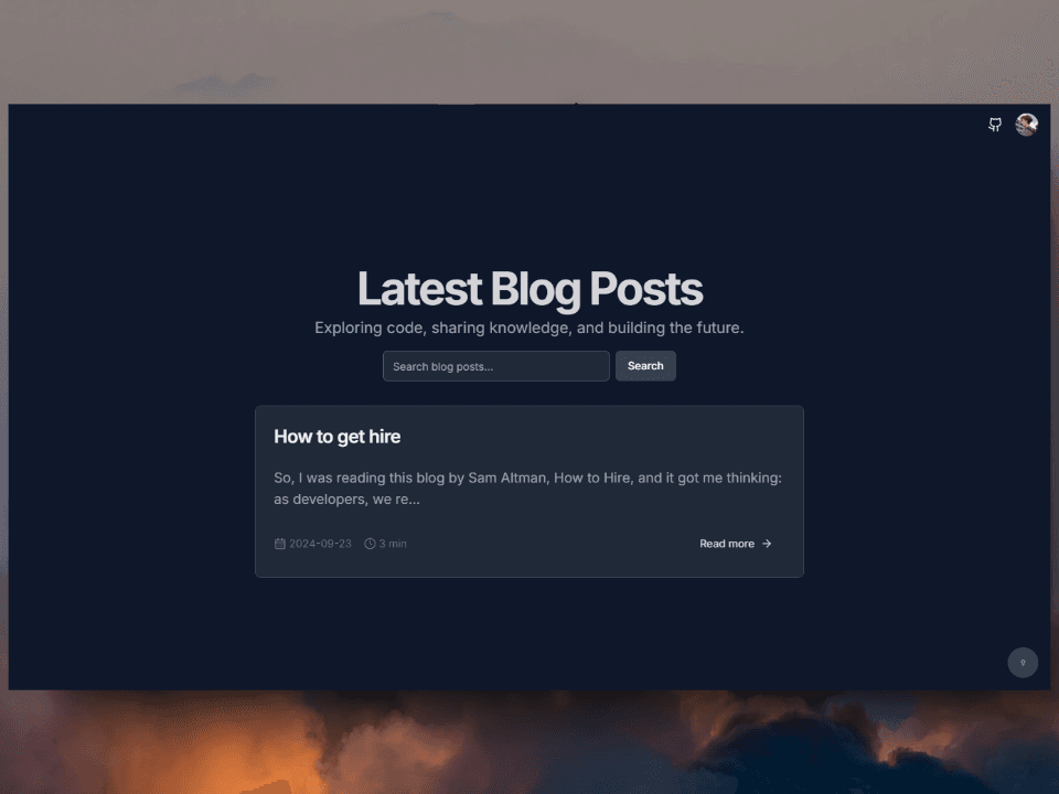 blogging website